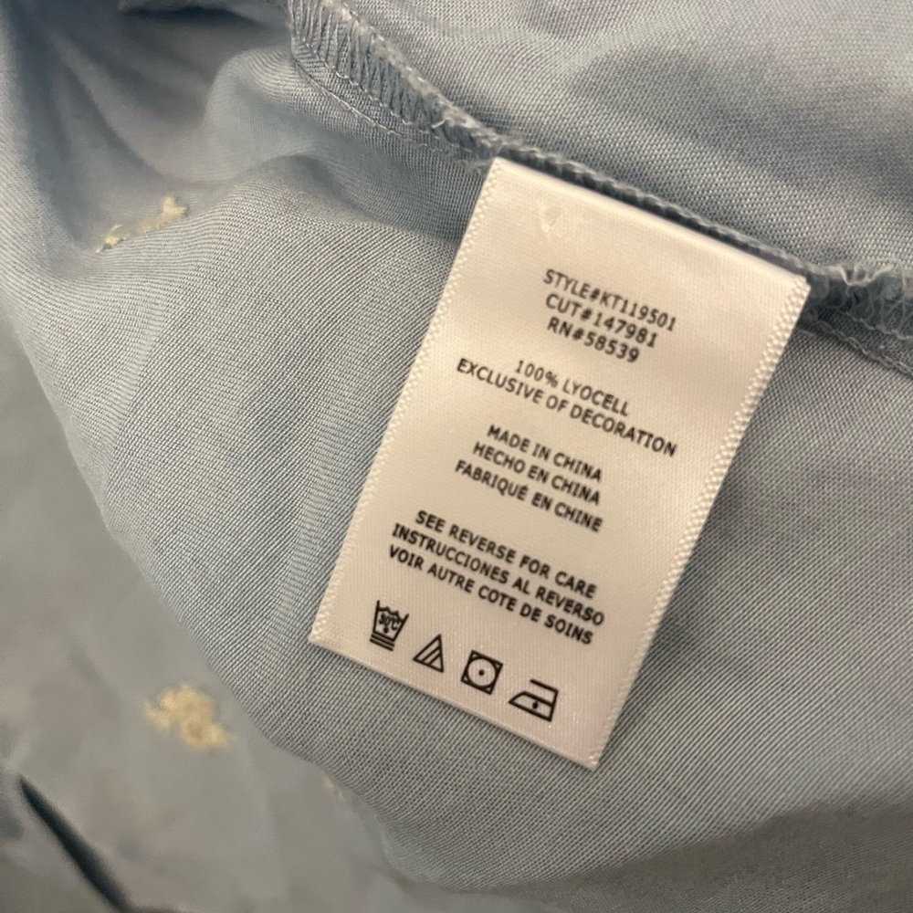 Kut from the Kloth Embroidered Button Down Shirt - Picture 3 of 3